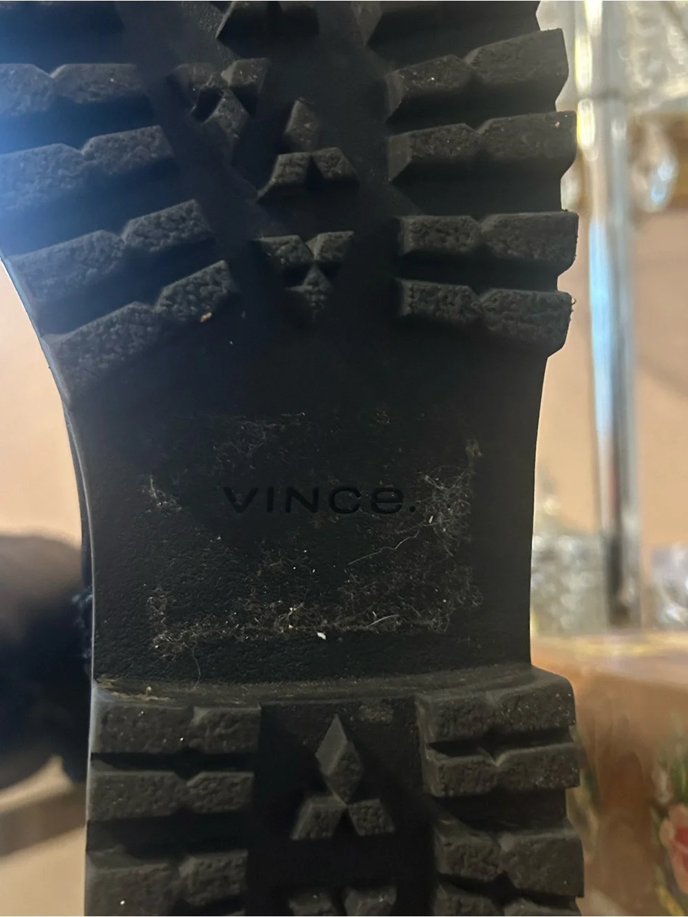 Vince Cabria Black Leather Over-the-Knee Boots Size 9.5